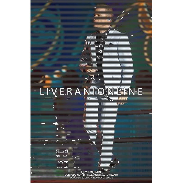 Brian Littrell (born Brian Thomas Littrell) of American vocal harmony group The Backstreet Boys (BSB) performs at The O2 Arena, London, England, UK on Friday 4th April 2014. ©photoshot/AGENZIA ALDO LIVERANI SAS - ITALY ONLY - EDITORIAL USE ONLY