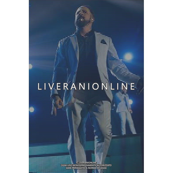 A.J. McLean (born Alexander James \'A. J.\' McLean) of American vocal harmony group The Backstreet Boys (BSB) performs at The O2 Arena, London, England, UK on Friday 4th April 2014. ©photoshot/AGENZIA ALDO LIVERANI SAS - ITALY ONLY - EDITORIAL USE ONLY