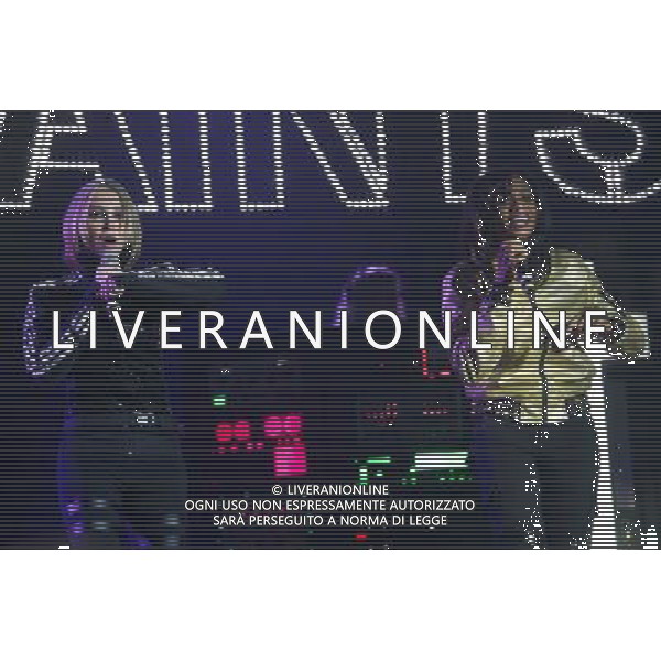 English/Canadian group All Saints perform at The O2 Arena, London, England, UK on Friday 4th April 2014. The band consists of Melanie Blatt, Shaznay Lewis, Nicole Appleton and Natalie Appleton. AG ALDO LIVERANI SAS ONLY ITALY
