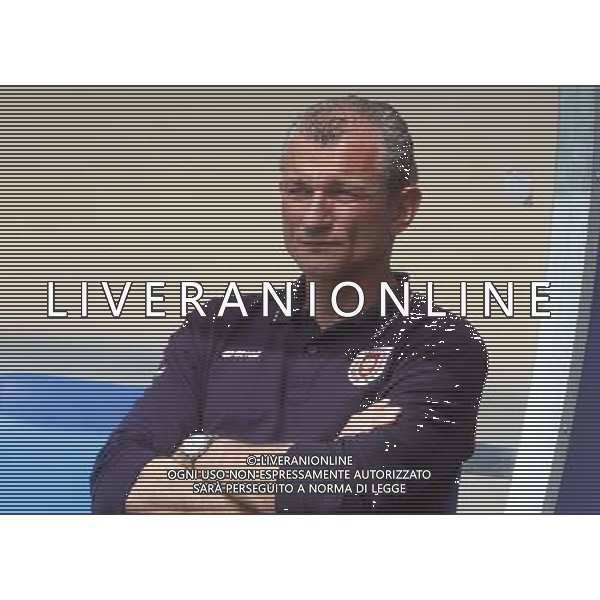 montanari allenatore reggiana CALCIO LEGA PRO 1:LUMEZZANE-REGGIANA.lumezzane(Bs) 06/04/2014 ph Fotolive/Guitti Alessio AG ALDO LIVERANI SAS