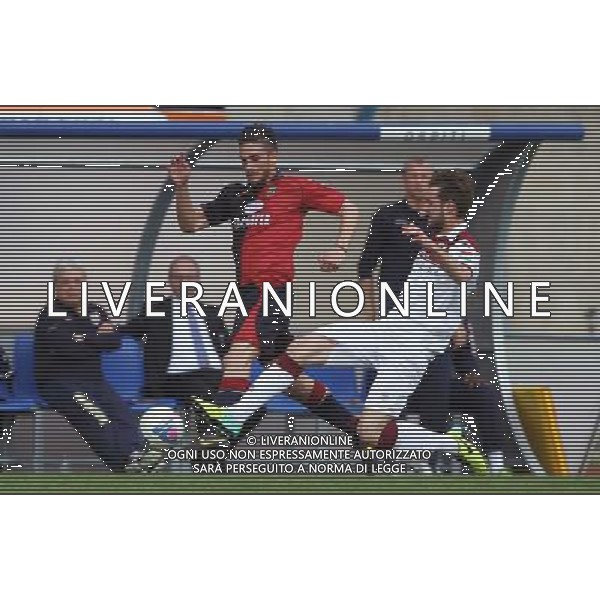 torregrossa(lumezzane) solini (reggiana) CALCIO LEGA PRO 1:LUMEZZANE-REGGIANA.lumezzane(Bs) 06/04/2014 ph Fotolive/Guitti Alessio AG ALDO LIVERANI SAS