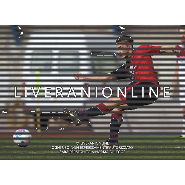 tiro di torregrossa CALCIO LEGA PRO 1:LUMEZZANE-REGGIANA.lumezzane(Bs) 06/04/2014 ph Fotolive/Guitti Alessio AG ALDO LIVERANI SAS