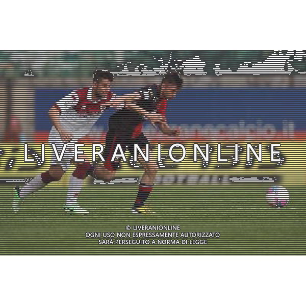benedetti(lumezzane) cavion(reggiana)CALCIO LEGA PRO 1:LUMEZZANE-REGGIANA.lumezzane(Bs) 06/04/2014 ph Fotolive/Guitti Alessio AG ALDO LIVERANI SAS