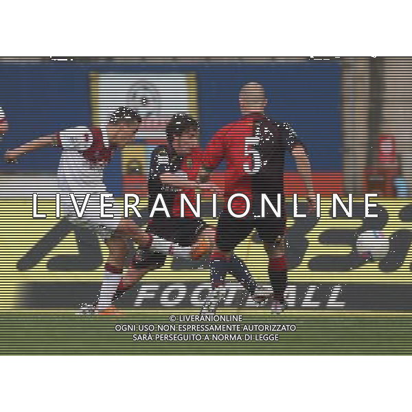 gol reggiana di de silvestri CALCIO LEGA PRO 1:LUMEZZANE-REGGIANA.lumezzane(Bs) 06/04/2014 ph Fotolive/Guitti Alessio AG ALDO LIVERANI SAS