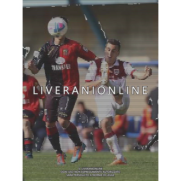 de silvestro(reggiana) CALCIO LEGA PRO 1:LUMEZZANE-REGGIANA.lumezzane(Bs) 06/04/2014 ph Fotolive/Guitti Alessio AG ALDO LIVERANI SAS