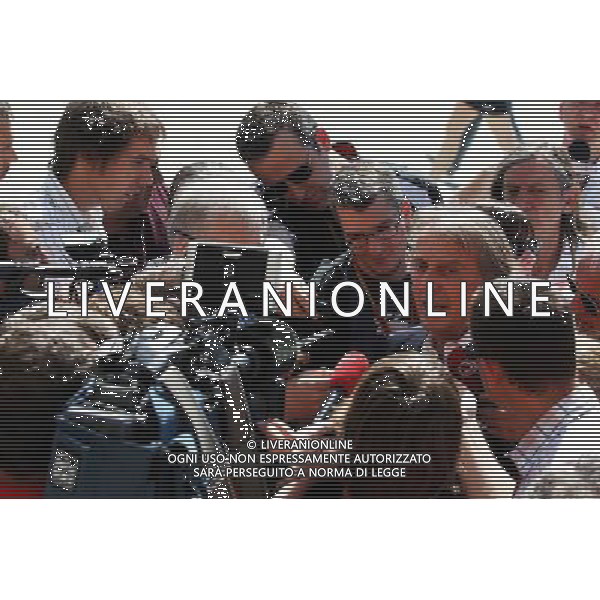 Luca di Montezemolo (ITA) Ferrari President with the media. 06.04.2014. Formula 1 World Championship, Rd 3, Bahrain Grand Prix, Sakhir, Bahrain, Race Day. - www.xpbimages.com, EMail: requests@xpbimages.com - copy of publication required for printed pictures. Every used picture is fee-liable. © Copyright: Moy / XPB Images AG ALDO LIVERANI SAS ONLY ITALY