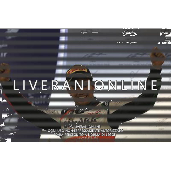 3rd place sp. 06.04.2014. Formula 1 World Championship, Rd 3, Bahrain Grand Prix, Sakhir, Bahrain, Race Day. - www.xpbimages.com, EMail: requests@xpbimages.com - copy of publication required for printed pictures. Every used picture is fee-liable. © Copyright: Batchelor / XPB Images /Agenzia Aldo Liverani sas - ITALY ONLY - EDITORIAL USE ONLY