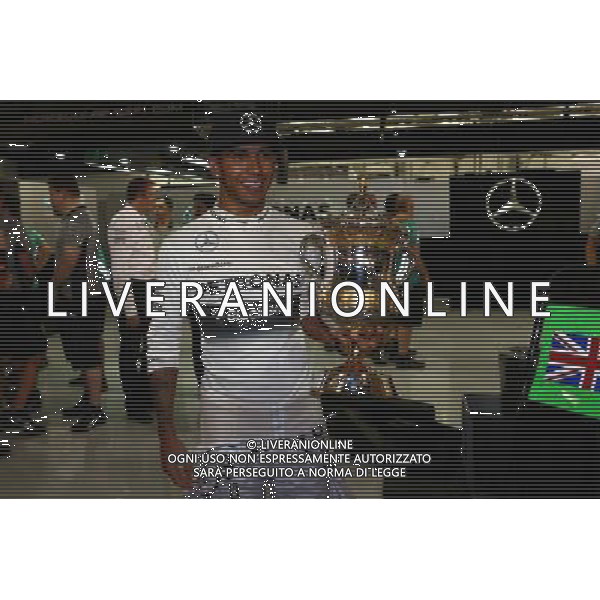 1st place Lewis Hamilton (GBR) Mercedes AMG F1. 06.04.2014. Formula 1 World Championship, Rd 3, Bahrain Grand Prix, Sakhir, Bahrain, Race Day. - www.xpbimages.com, EMail: requests@xpbimages.com - copy of publication required for printed pictures. Every used picture is fee-liable. © Copyright: Batchelor / XPB Images AG ALDO LIVERANI SAS ONLY ITALY