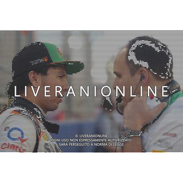 Sergio Perez (MEX), Sahara Force India 06.04.2014. Formula 1 World Championship, Rd 3, Bahrain Grand Prix, Sakhir, Bahrain, Race Day. - www.xpbimages.com, EMail: requests@xpbimages.com - copy of publication required for printed pictures. Every used picture is fee-liable. © Copyright: Charniaux / XPB Images AG ALDO LIVERANI SAS ONLY ITALY
