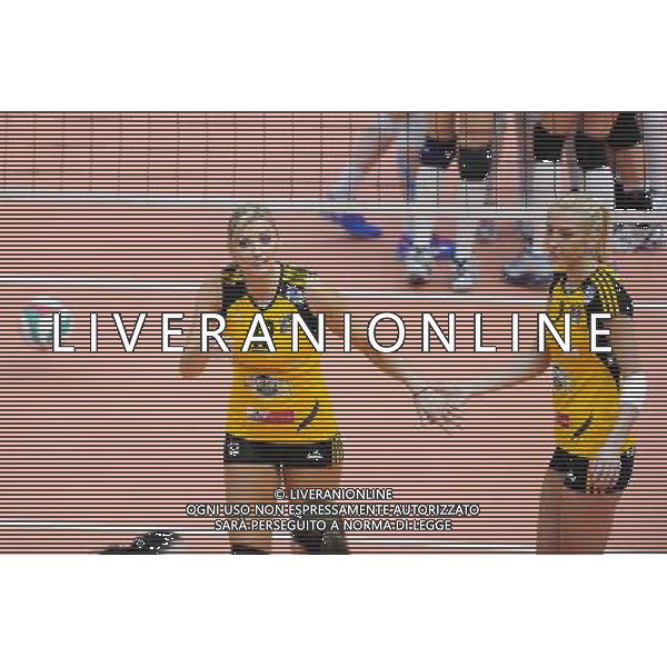 Victoria Ravva / Ana Antonijevic - 05.04.2014 - Cannes / Nantes - Finale Coupe de France - Photo : Aurelien Meunier / Icon Sport AG ALDO LIVERANI SAS ONLY ITALY