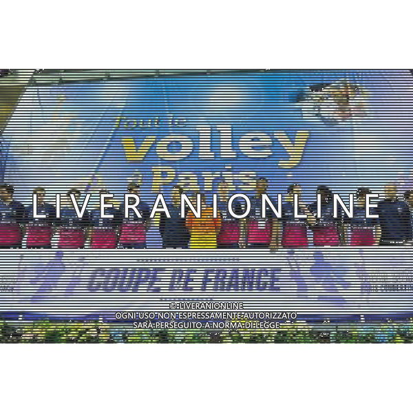 Defaite Paris Volley - 05.04.2014 - Paris Volley / Tours - Finale Coupe de France 2014 Photo : Aurelien Meunier / Icon Sport AG ALDO LIVERANI SAS ONLY ITALY