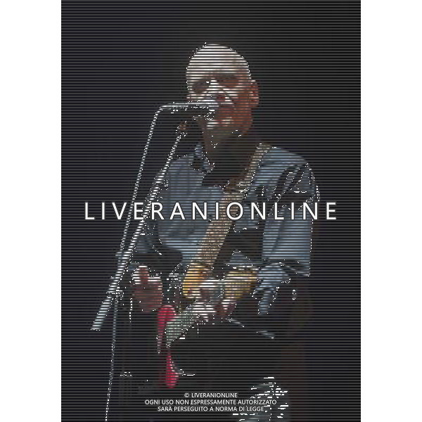 Wilko Johnson performing at Manchester O2 Apollo, England on 6th March 2014 as support to Status Quo. AG ALDO LIVERANI SAS ONLY ITALY