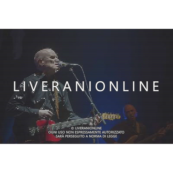 Wilko Johnson performing at Manchester O2 Apollo, England on 6th March 2014 as support to Status Quo. AG ALDO LIVERANI SAS ONLY ITALY