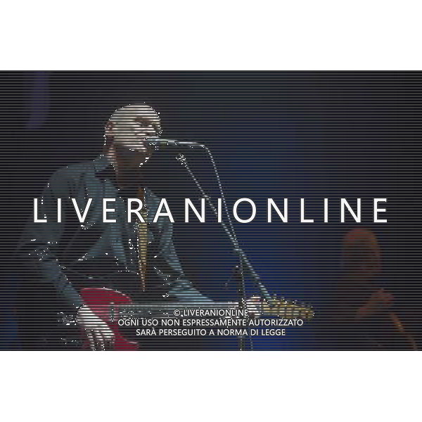 Wilko Johnson performing at Manchester O2 Apollo, England on 6th March 2014 as support to Status Quo. AG ALDO LIVERANI SAS ONLY ITALY