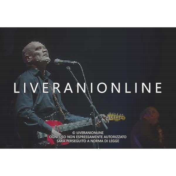 Wilko Johnson performing at Manchester O2 Apollo, England on 6th March 2014 as support to Status Quo. AG ALDO LIVERANI SAS ONLY ITALY