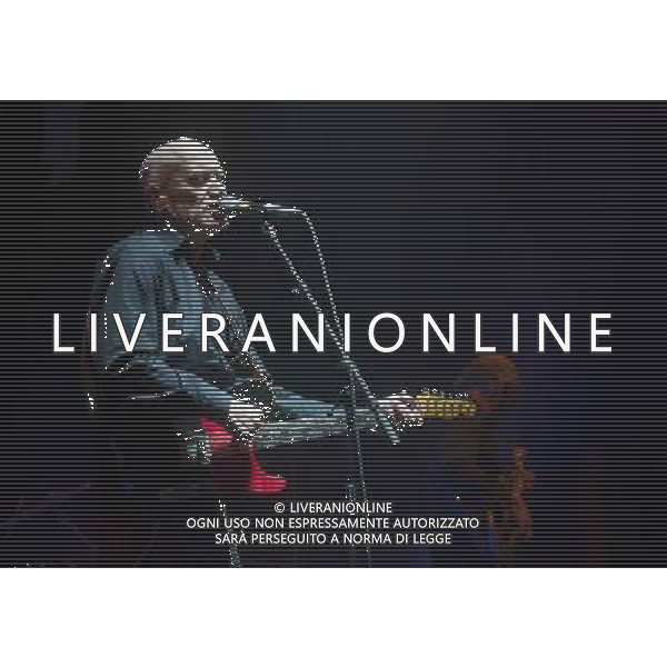 Wilko Johnson performing at Manchester O2 Apollo, England on 6th March 2014 as support to Status Quo. AG ALDO LIVERANI SAS ONLY ITALY