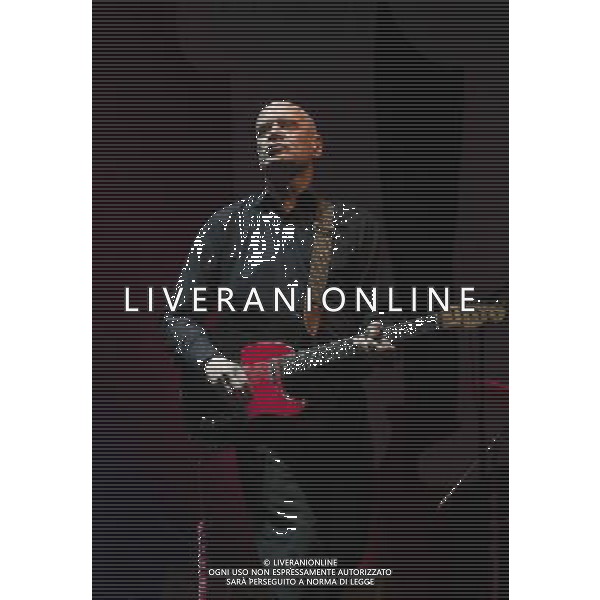 Wilko Johnson performing at Manchester O2 Apollo, England on 6th March 2014 as support to Status Quo. AG ALDO LIVERANI SAS ONLY ITALY