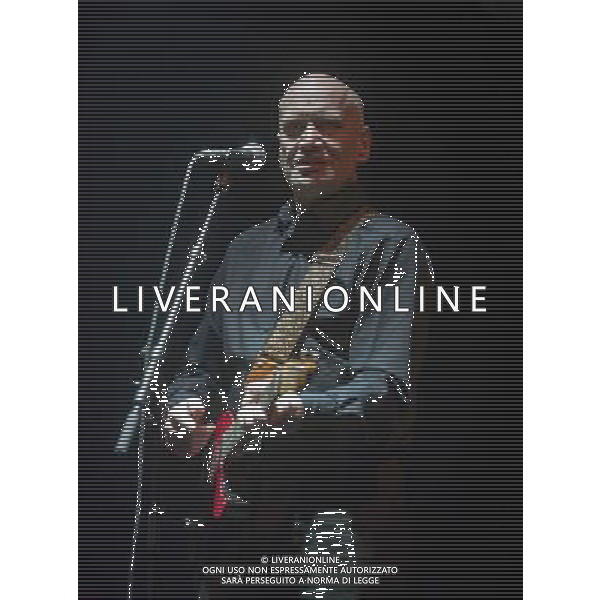 Wilko Johnson performing at Manchester O2 Apollo, England on 6th March 2014 as support to Status Quo. AG ALDO LIVERANI SAS ONLY ITALY
