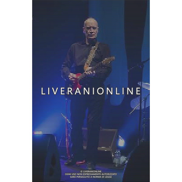 Wilko Johnson performing at Manchester O2 Apollo, England on 6th March 2014 as support to Status Quo. AG ALDO LIVERANI SAS ONLY ITALY