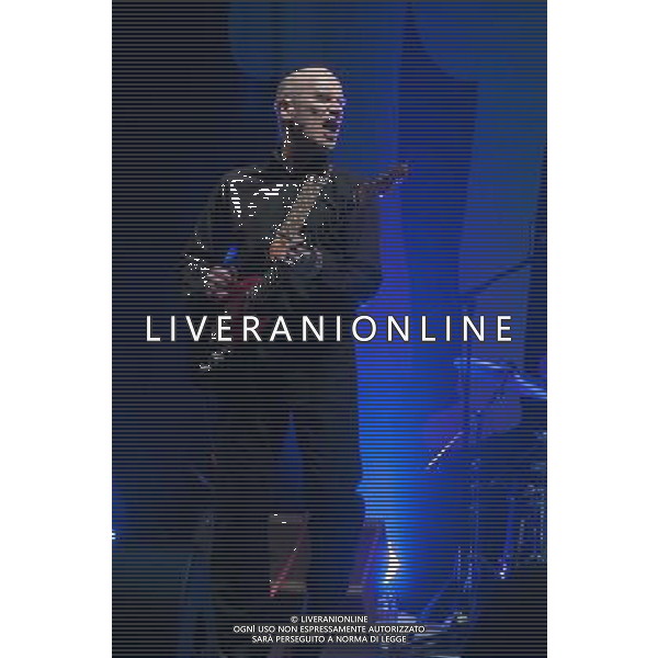 Wilko Johnson performing at Manchester O2 Apollo, England on 6th March 2014 as support to Status Quo. AG ALDO LIVERANI SAS ONLY ITALY