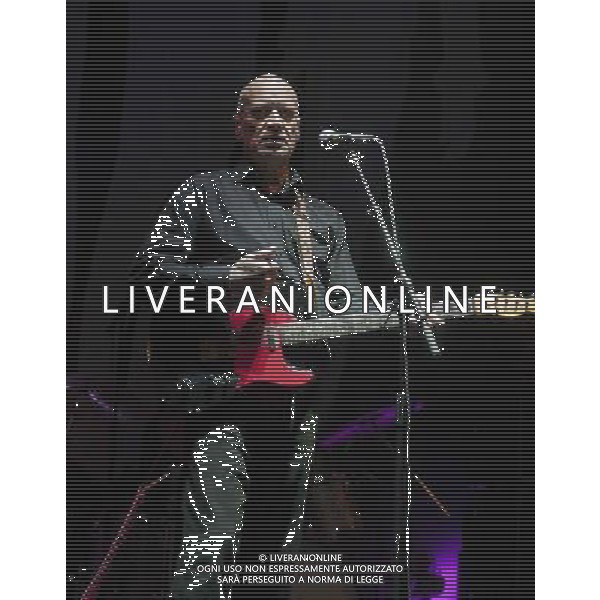 Wilko Johnson performing at Manchester O2 Apollo, England on 6th March 2014 as support to Status Quo. AG ALDO LIVERANI SAS ONLY ITALY