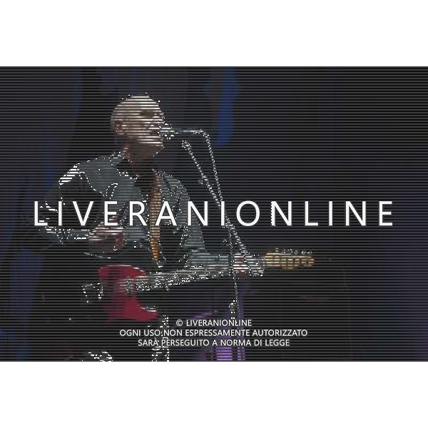 Wilko Johnson performing at Manchester O2 Apollo, England on 6th March 2014 as support to Status Quo. AG ALDO LIVERANI SAS ONLY ITALY