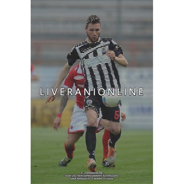 PERUGIA VIAREGGIO LEGA PRO 06-04-2014 NELLA FOTO DELLA LATTA SIMONE FOTO SETTONCE ROBERTO-AG ALDOL IVERANI SAS