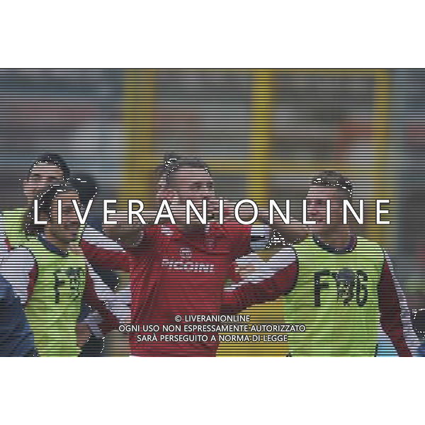 PERUGIA VIAREGGIO LEGA PRO 06-04-2014 NELLA FOTO SCOGNAMIGLIO FOTO SETTONCE ROBERTO-AG ALDOL IVERANI SAS