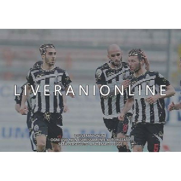 PERUGIA VIAREGGIO LEGA PRO 06-04-2014 NELLA FOTO ABBRACCI VIAREGGIO FOTO SETTONCE ROBERTO-AG ALDOL IVERANI SAS