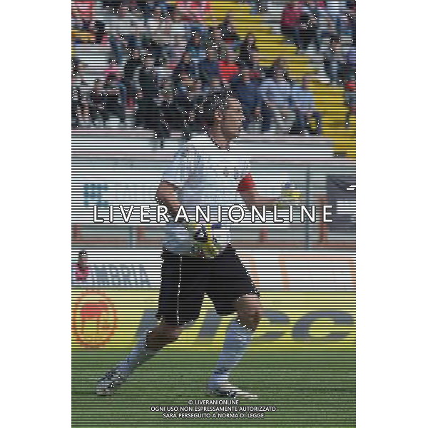 PERUGIA VIAREGGIO LEGA PRO 06-04-2014 NELLA FOTO GAZZOLI MASSIMO FOTO SETTONCE ROBERTO-AG ALDOL IVERANI SAS