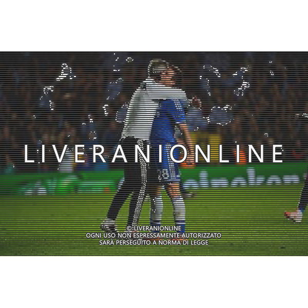 Cesar AZPILICUETA - 08.04.2014 - Chelsea / Paris Saint Germain - 1/4Finale Retour Champions League -Londres Photo : Dave Winter / Icon Sport AG ALDO LIVERANI SAS