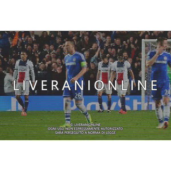 Deception PSG - 08.04.2014 - Chelsea / Paris Saint Germain - 1/4Finale Retour Champions League -Londres Photo : Dave Winter / Icon Sport AG ALDO LIVERANI SAS