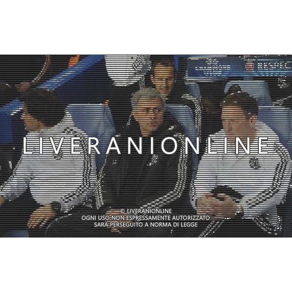 Jose MOURINHO / Steve HOLLAND - 08.04.2014 - Chelsea / Paris Saint Germain - 1/4Finale Retour Champions League -Londres Photo : Dave Winter / Icon Sport AG ALDO LIVERANI SAS