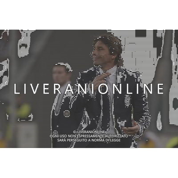 Juventus - Olympic Lyon Uefa Europa League - Quarti di Finale 10-04-2014 Federico Tardito/Agenzia Aldo Liverani Sas Nella foto Conte JUVENTUS - LIONE ©/AGENZIA ALDO LIVERANI SAS