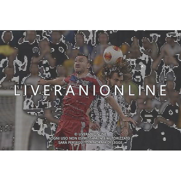 Juventus - Olympic Lyon Uefa Europa League - Quarti di Finale 10-04-2014 Federico Tardito/Agenzia Aldo Liverani Sas Nella foto Pirlo JUVENTUS - LIONE Uefa Europa League - Quarti di Finale 10-04-2014 ©TARDITO/AGENZIA ALDO LIVERANI SAS