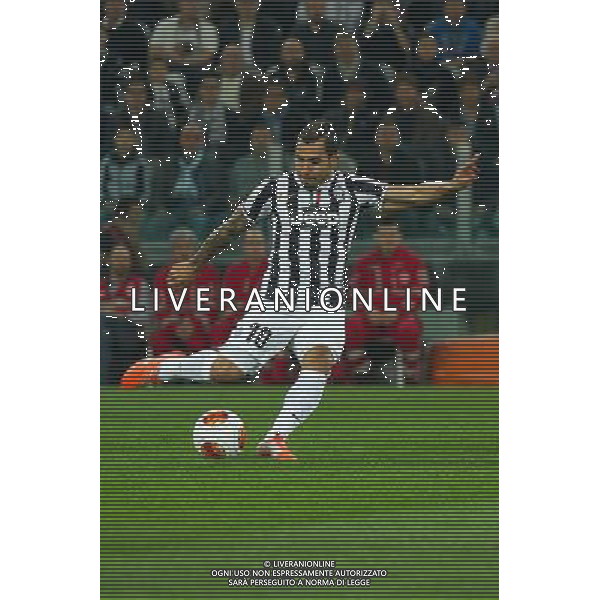 2014 å© Matteo Bottanelli - Turin 13/03/14 - Football - Uefa Europa League - Quarter Final - Juventus Olympique Lyonnais - shown in the picture: Tevez JUVENTUS - LIONE Uefa Europa League - Quarti di Finale 10-04-2014 ©Bottanelli/AGENZIA ALDO LIVERANI SAS