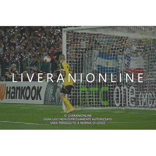 2014 å© Matteo Bottanelli - Turin 13/03/14 - Football - Uefa Europa League - Quarter Final - Juventus Olympique Lyonnais - shown in the picture: goal Andrea Pirlo JUVENTUS - LIONE Uefa Europa League - Quarti di Finale 10-04-2014 ©Bottanelli/AGENZIA ALDO LIVERANI SAS