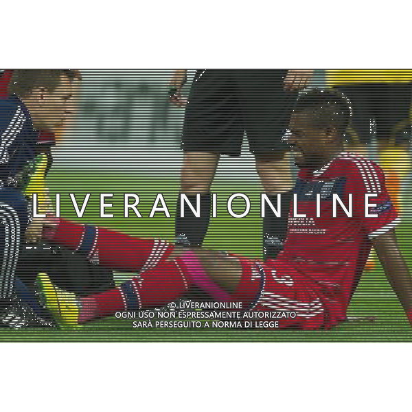 2014 å© Matteo Bottanelli - Turin 13/03/14 - Football - Uefa Europa League - Quarter Final - Juventus Olympique Lyonnais - shown in the picture: Bedimo infortunato JUVENTUS - LIONE Uefa Europa League - Quarti di Finale 10-04-2014 ©Bottanelli/AGENZIA ALDO LIVERANI SAS