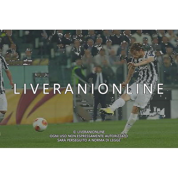 2014 Â© Matteo Bottanelli - Turin 13/03/14 - Football - Uefa Europa League - Quarter Final - Juventus Olympique Lyonnais - shown in the picture: goal Marchisio