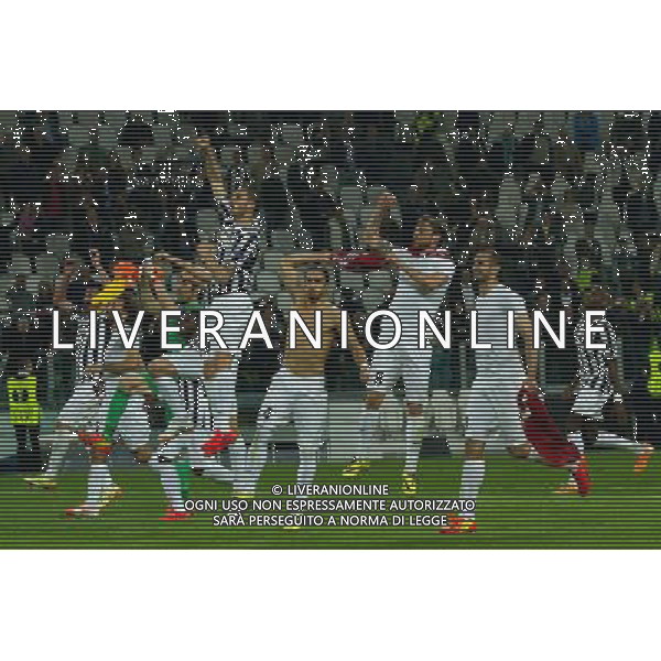 2014 Â© Matteo Bottanelli - Turin 13/03/14 - Football - Uefa Europa League - Quarter Final - Juventus Olympique Lyonnais - shown in the picture: Juventus Team