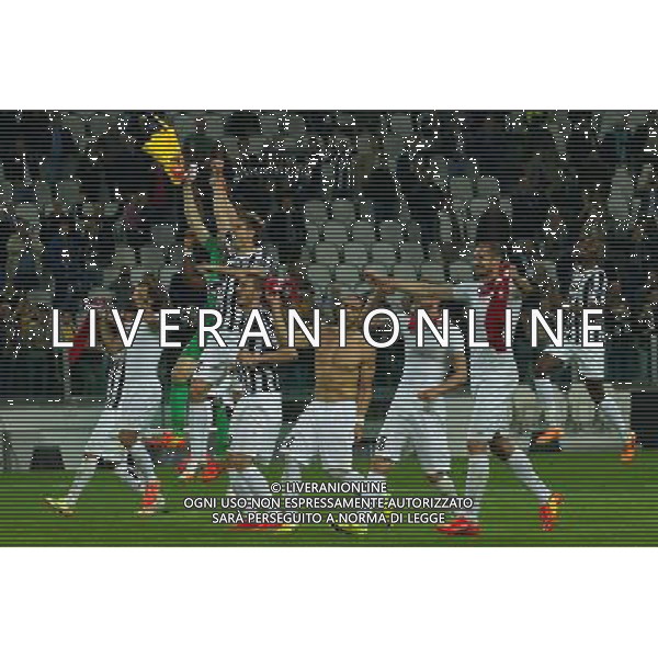 2014 Â© Matteo Bottanelli - Turin 13/03/14 - Football - Uefa Europa League - Quarter Final - Juventus Olympique Lyonnais - shown in the picture: Juventus Team