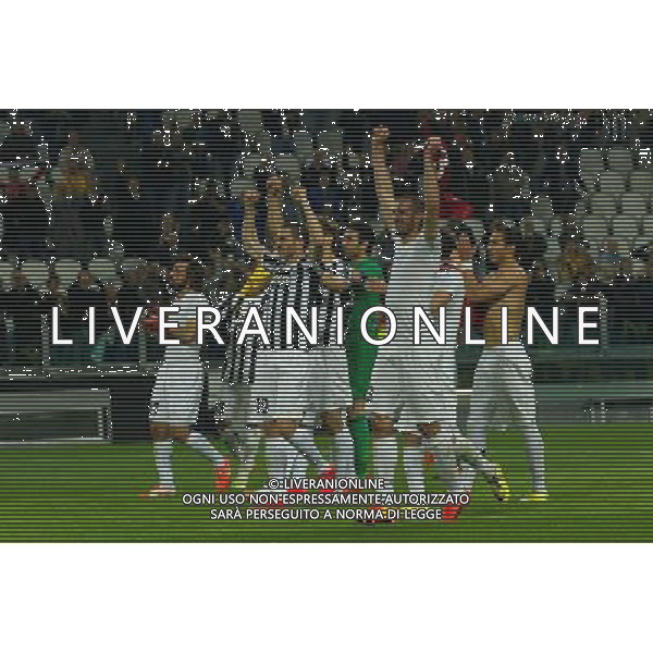 2014 Â© Matteo Bottanelli - Turin 13/03/14 - Football - Uefa Europa League - Quarter Final - Juventus Olympique Lyonnais - shown in the picture: Juventus Team