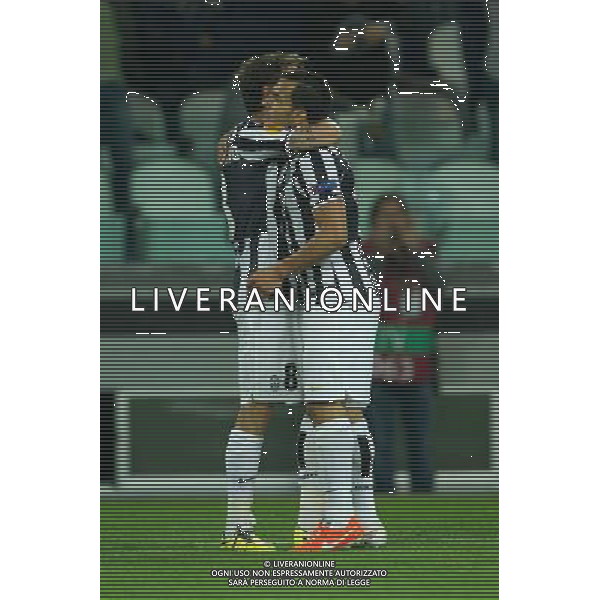 2014 Â© Matteo Bottanelli - Turin 13/03/14 - Football - Uefa Europa League - Quarter Final - Juventus Olympique Lyonnais - shown in the picture: goal Claudio Marchisio