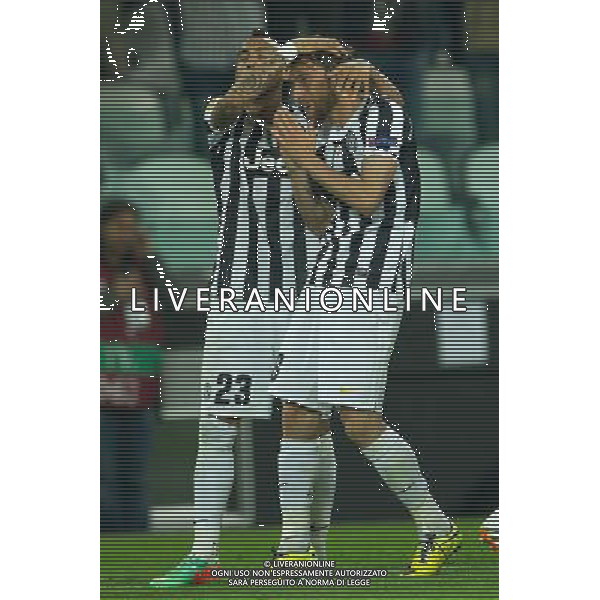 2014 Â© Matteo Bottanelli - Turin 13/03/14 - Football - Uefa Europa League - Quarter Final - Juventus Olympique Lyonnais - shown in the picture: goal Claudio Marchisio