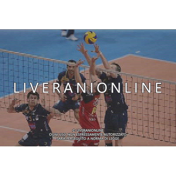 Ludovic Duee / Diogenes Zagonel - 11.04.2014 - Toulouse / Chuamont - 1/4Finale Aller Playoff Ligue A - Photo : Manuel Blondeau / Icon Sport AG ALDO LIVERANI SAS ONLY ITALY