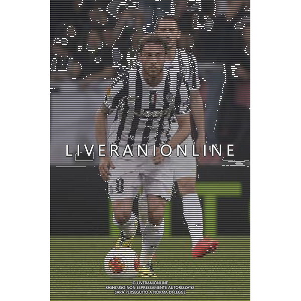 Juventus - Olympic Lyon Uefa Europa League - Quarti di Finale 10-04-2014 Federico Tardito/Agenzia Aldo Liverani Sas Nella foto Marchisio