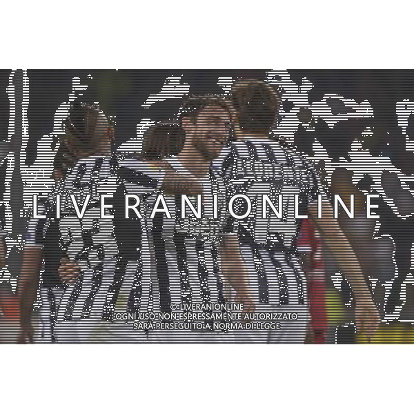 Juventus - Olympic Lyon Uefa Europa League - Quarti di Finale 10-04-2014 Federico Tardito/Agenzia Aldo Liverani Sas Nella foto Marchisio