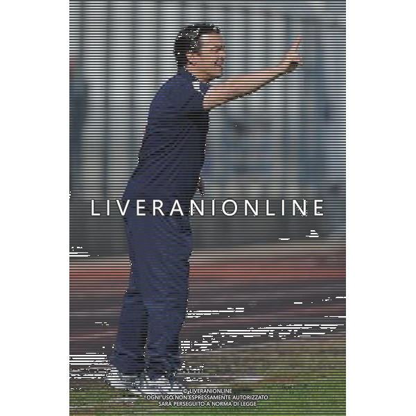 Busto Arsizio (VA) 13-04-2014 Stadio Carlo Speroni Campionato Lega PRO Prima Divisione girone A - 28å¡ giornata Pro Patria - FeralpiSalo\' nella foto Scienza foto Roberto Garavaglia - ag. Aldo Liverani sas