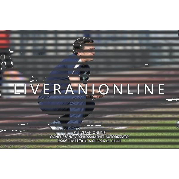 Busto Arsizio (VA) 13-04-2014 Stadio Carlo Speroni Campionato Lega PRO Prima Divisione girone A - 28å¡ giornata Pro Patria - FeralpiSalo\' nella foto Scienza foto Roberto Garavaglia - ag. Aldo Liverani sas