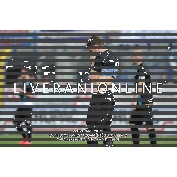 Busto Arsizio (VA) 13-04-2014 Stadio Carlo Speroni Campionato Lega PRO Prima Divisione girone A - 28å¡ giornata Pro Patria - FeralpiSalo\' nella foto delusione FeralpiSalo\' foto Roberto Garavaglia - ag. Aldo Liverani sas